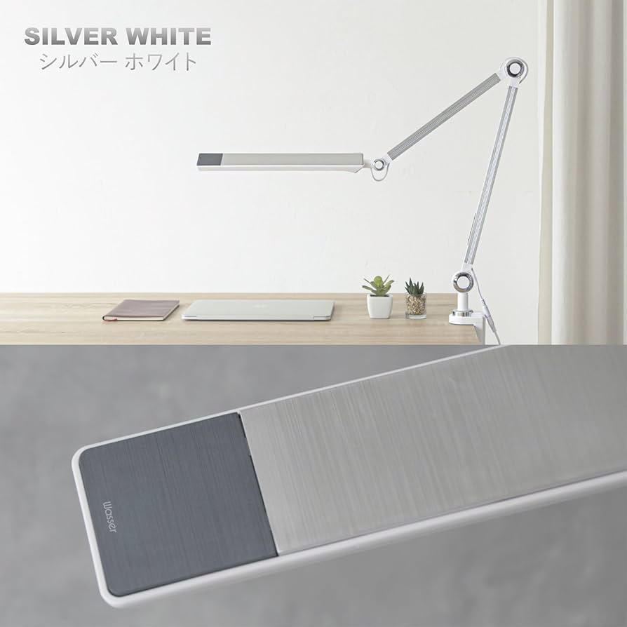 Amazon.co.jp: wasser 90 クランプライト LED 調光 調色 デスク